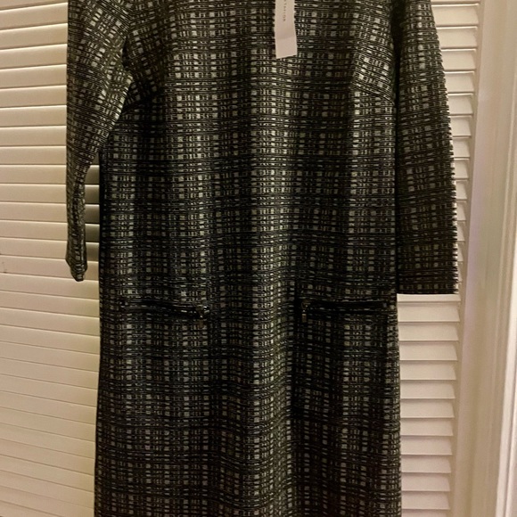 Ann Taylor houndstooth 3/4 length sleeve - Picture 3 of 3